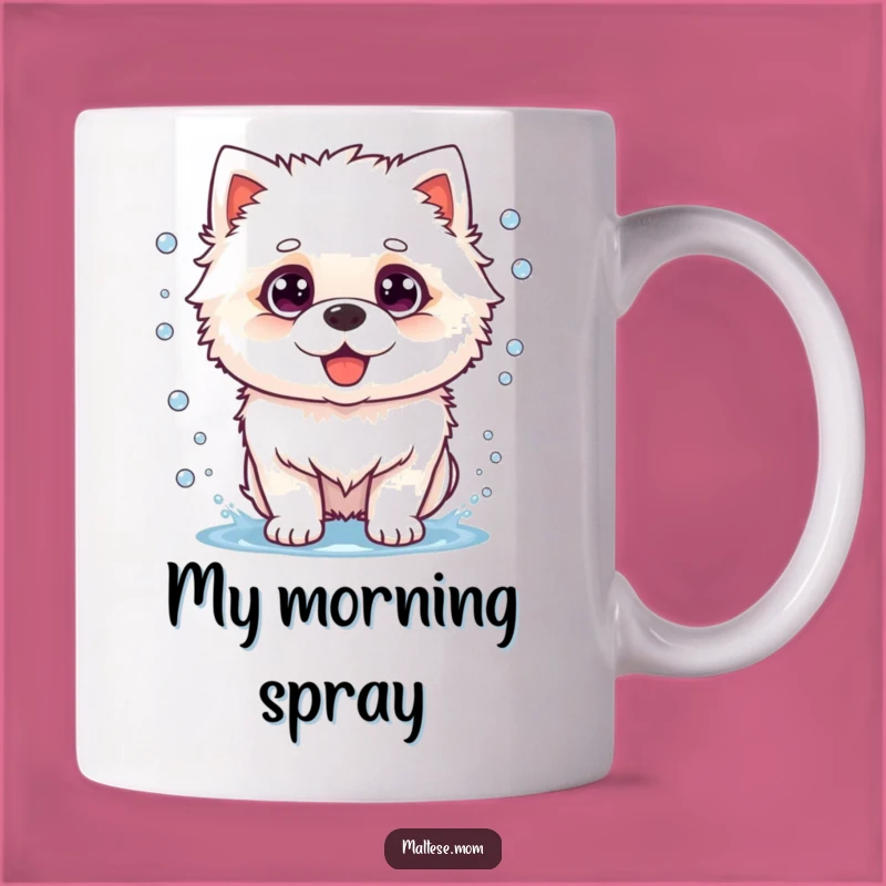 Funny Dog Shake Mug: Cute Fluffy Pooch Gift for Dog Lovers