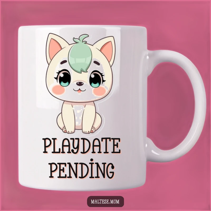 Funny Playful Alert Mug: Engaging Character Design, Perfect Funny Gift