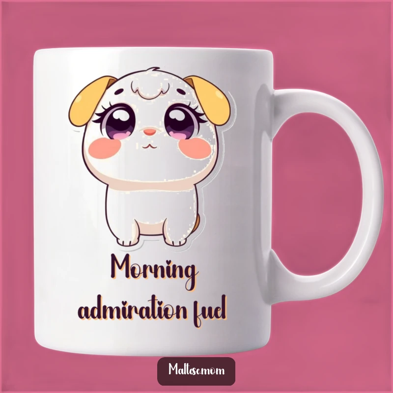 Funny Wide-Eyed Adoring Mug - Cute Character Gift