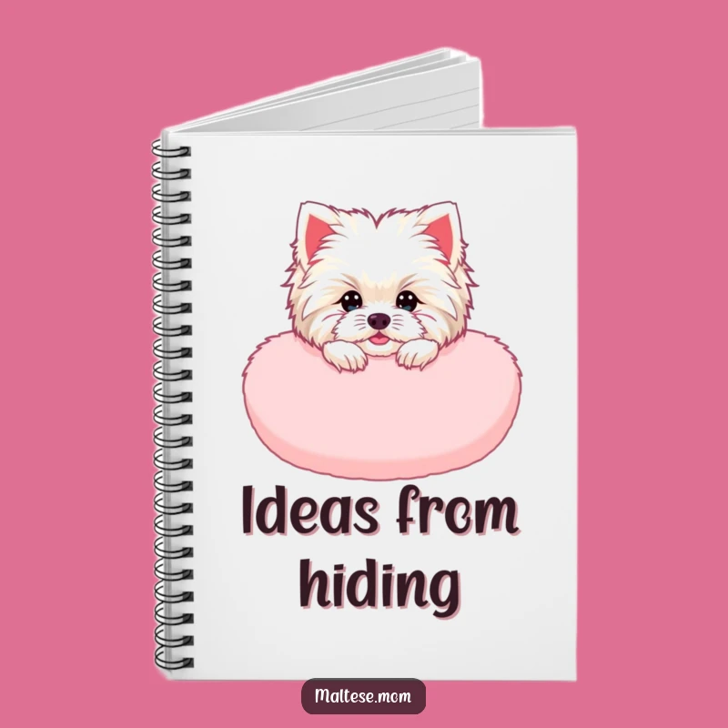 Funny Maltese Lady Notebook: Cozy Notes, Pink Journal, Hilarious Gift