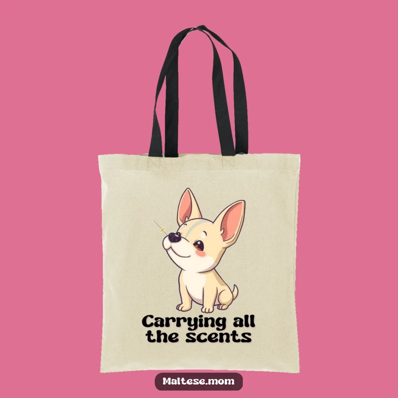 Funny Dog Sniffing Tote Bag: Carry Your Discoveries, Practical Funny Gift
