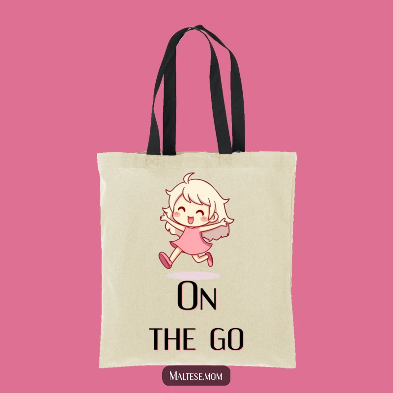 Funny Prancing Character Tote Bag: Stylish Carryall, Perfect Funny Gift